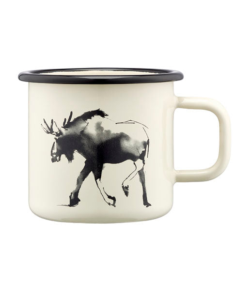 TEEMU JÄRVI ENAMEL MUG DEER 3.7DL