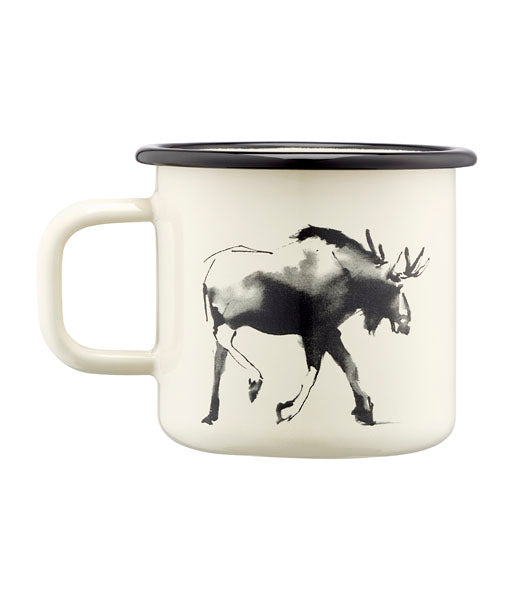 TEEMU JÄRVI ENAMEL MUG DEER 3.7DL