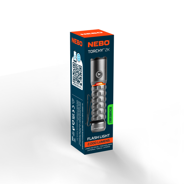 Nebo Torchy 2K (USB-C) taskuvalaisin