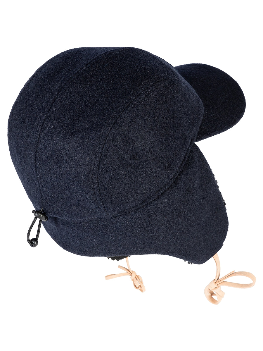 super.natural Earflap merinovillainen lippis
