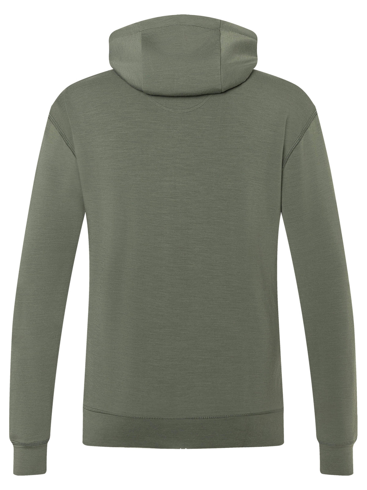 Miesten Everyday Hoodie -huppari, väri Eucalyptus – tuotekuva takaa