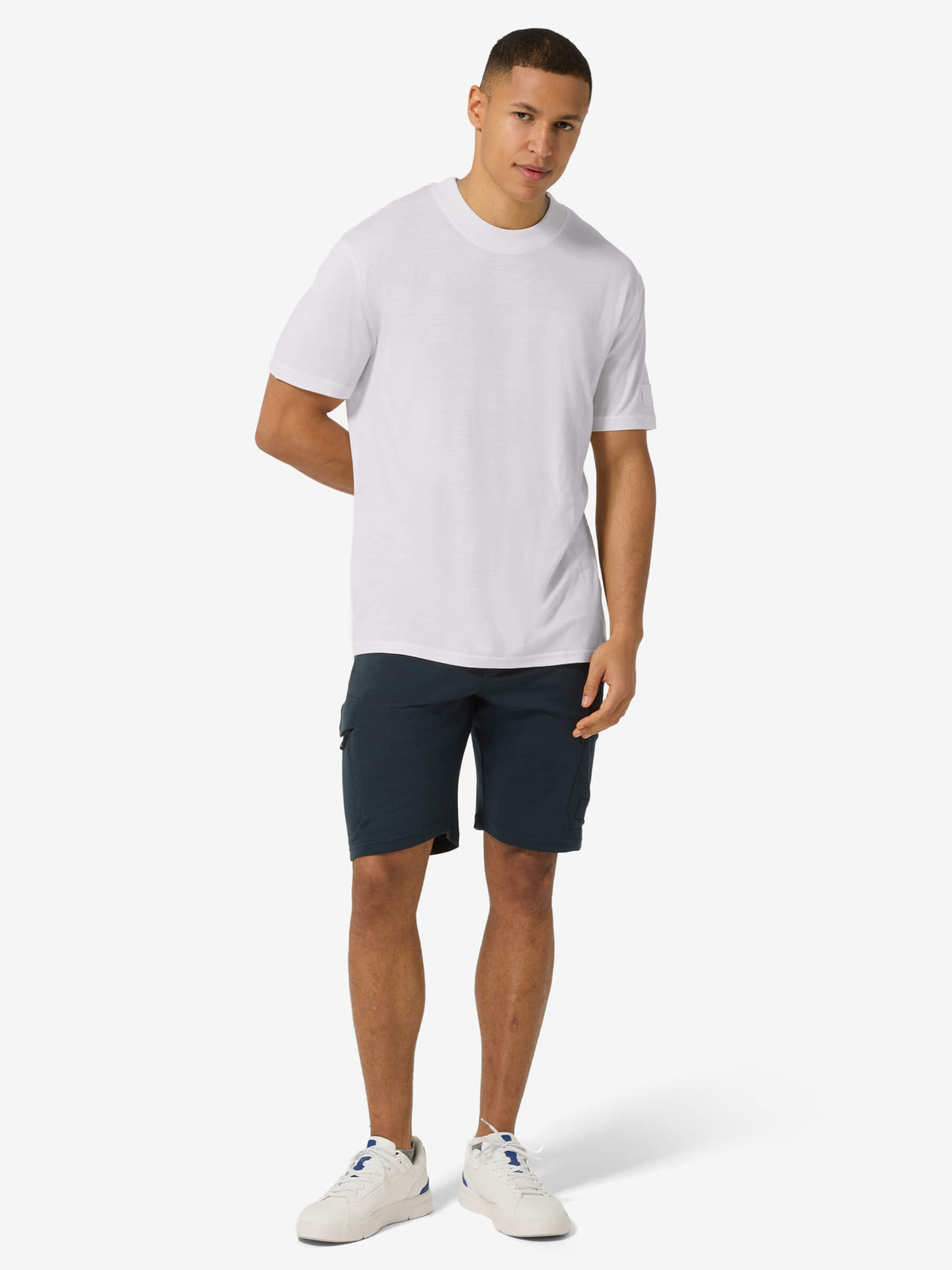super.natural Casual Rib Bio J miesten merinovillainen t-paita