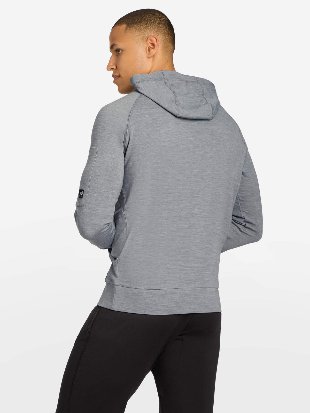 super.natural Favourite Pocket miesten merinovillainen huppari