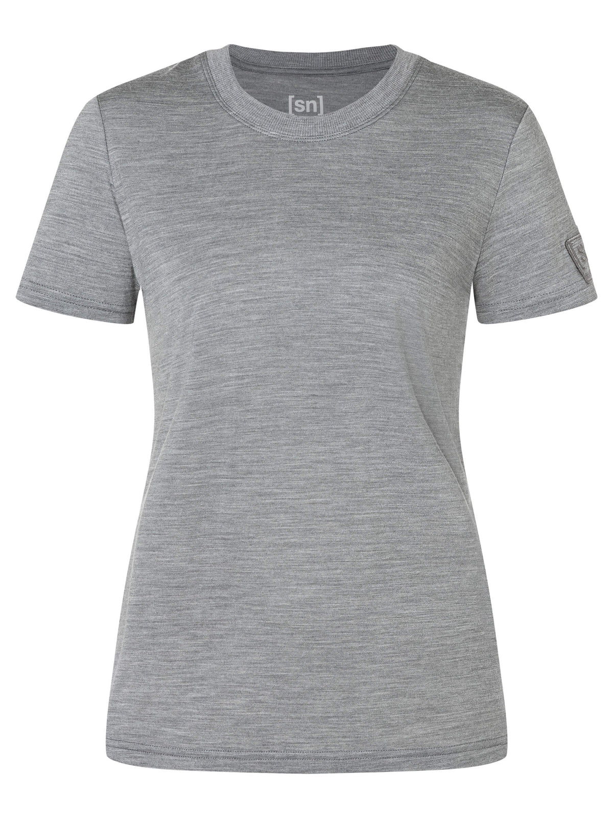 super.natural Casual Rib Bio J naisten merinovillainen t-paita
