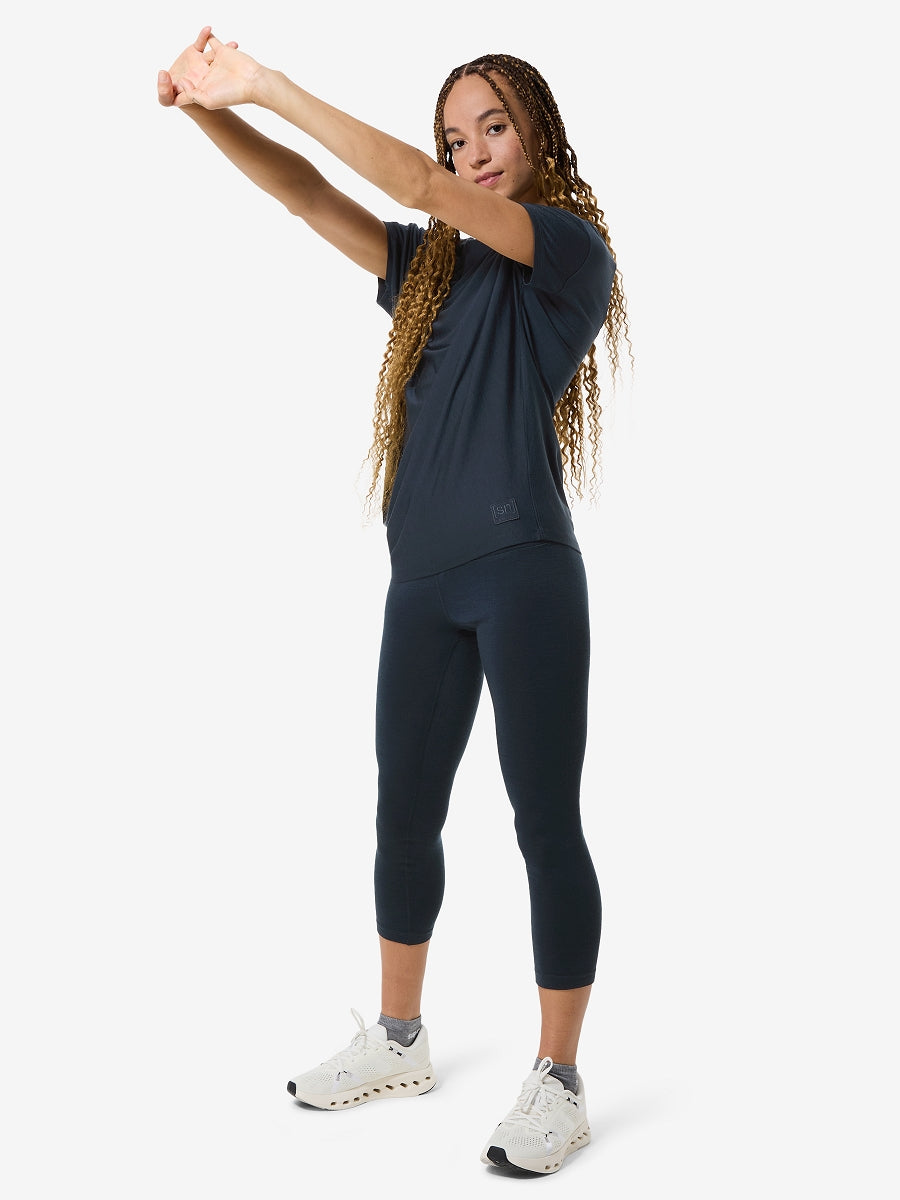 super.natural Yoga Loose Bio J naisten merinopaita
