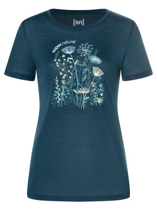 NAISTEN ROCK FLOWERS T-PAITA