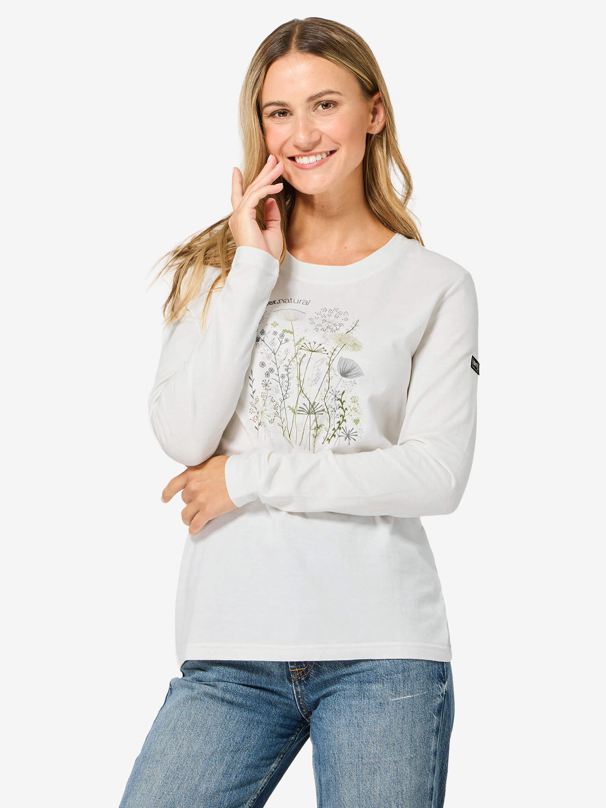 W ROCK FLOWERS BIO C LS – mallin päällä
