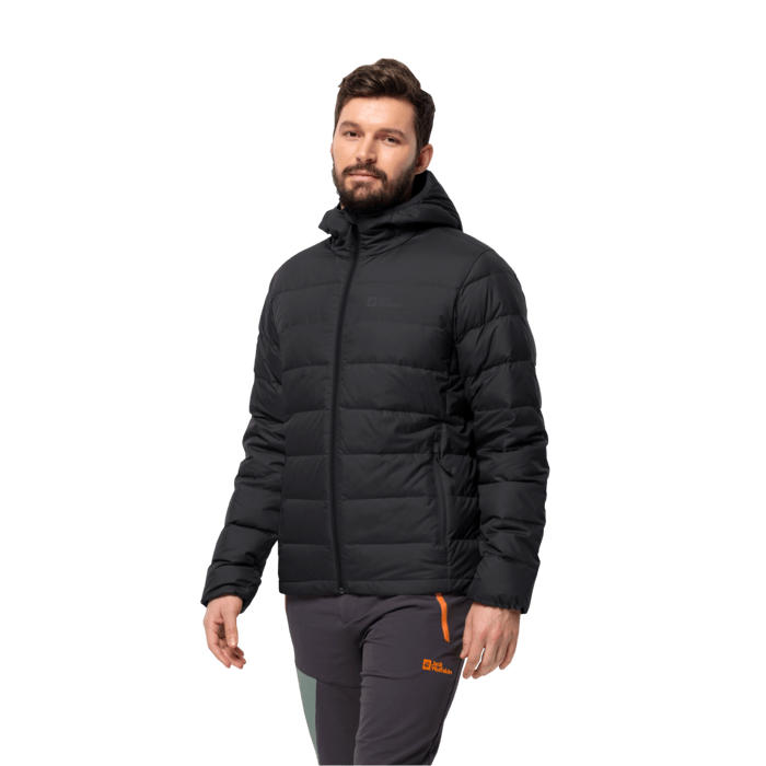 Jack Wolfskin Miesten Ather Down untuvatakki, black