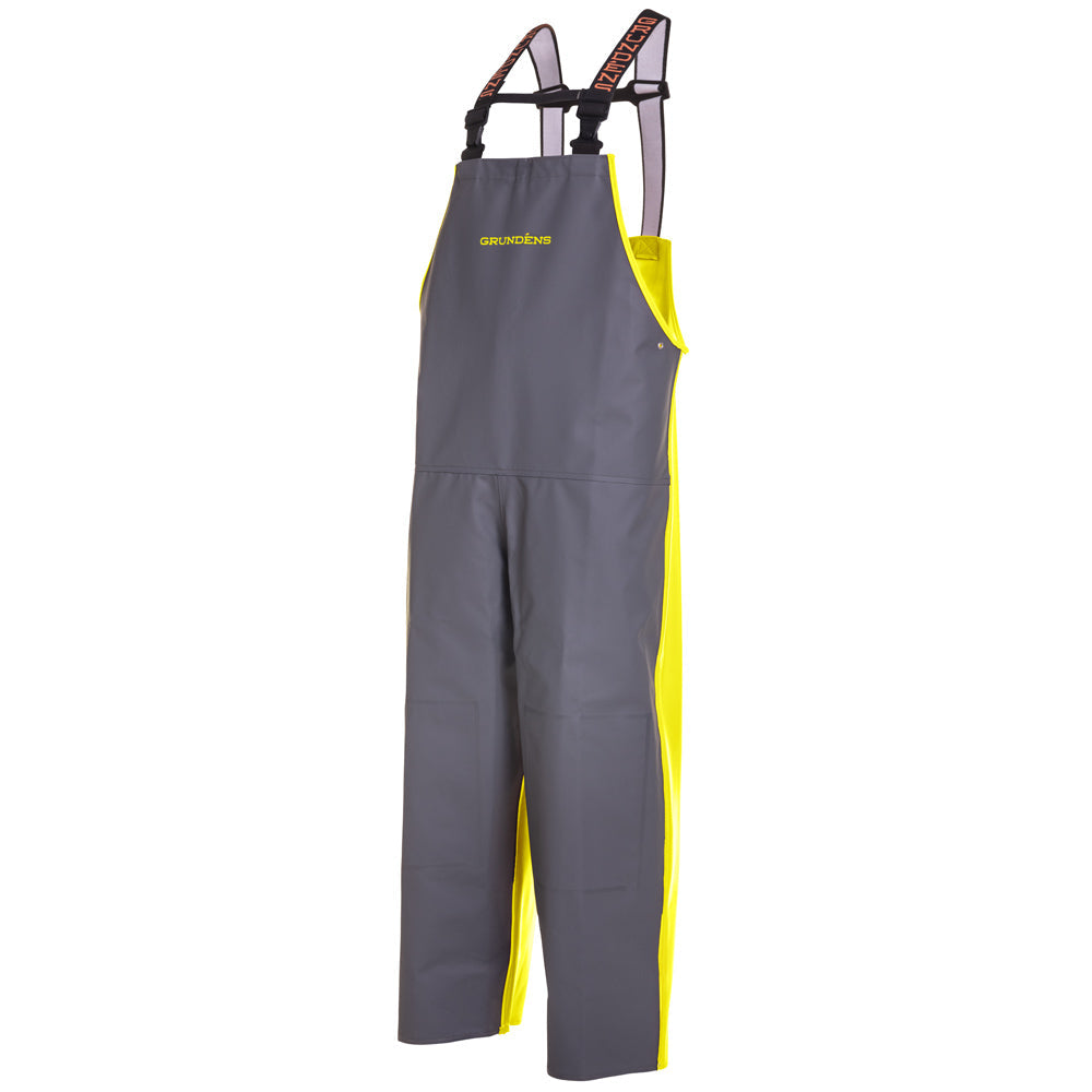 Grundéns Hauler Commercial Fishing Bib, Hi Vis Yellow