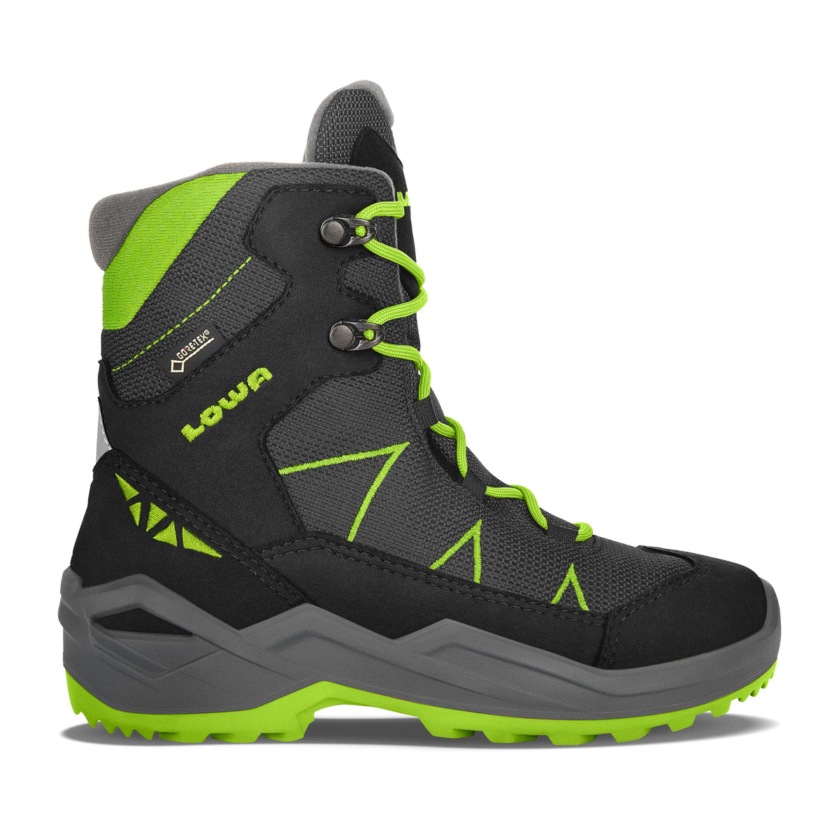 LOWA Jonas GTX Mid, Black/Lime