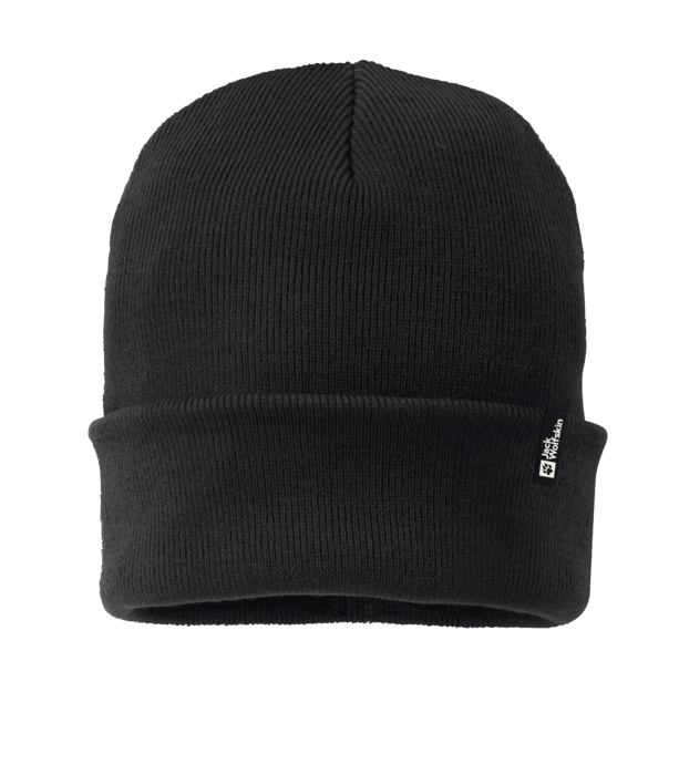 Jack Wolfskin Rib Beanie pipo, black