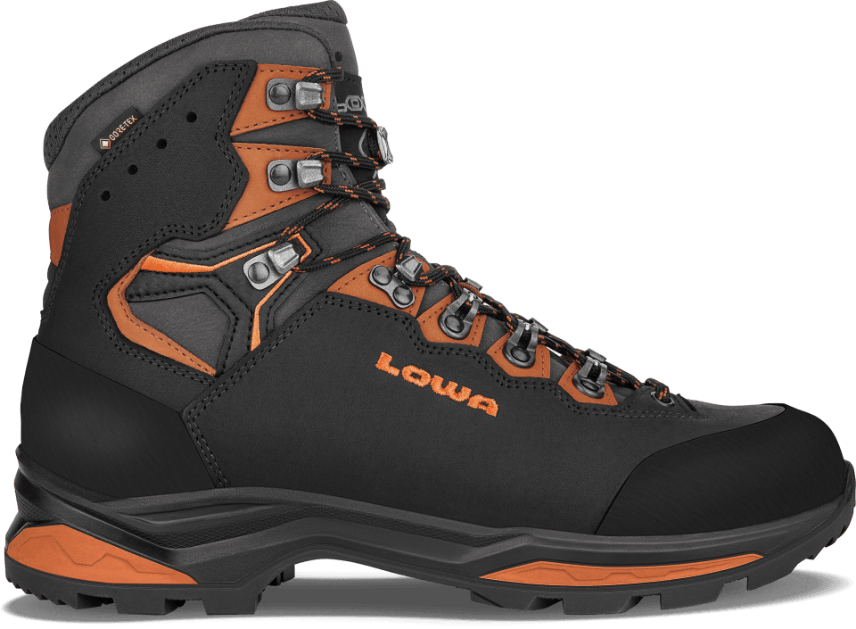 LOWA Miesten Camino EVO GTX, black/orange