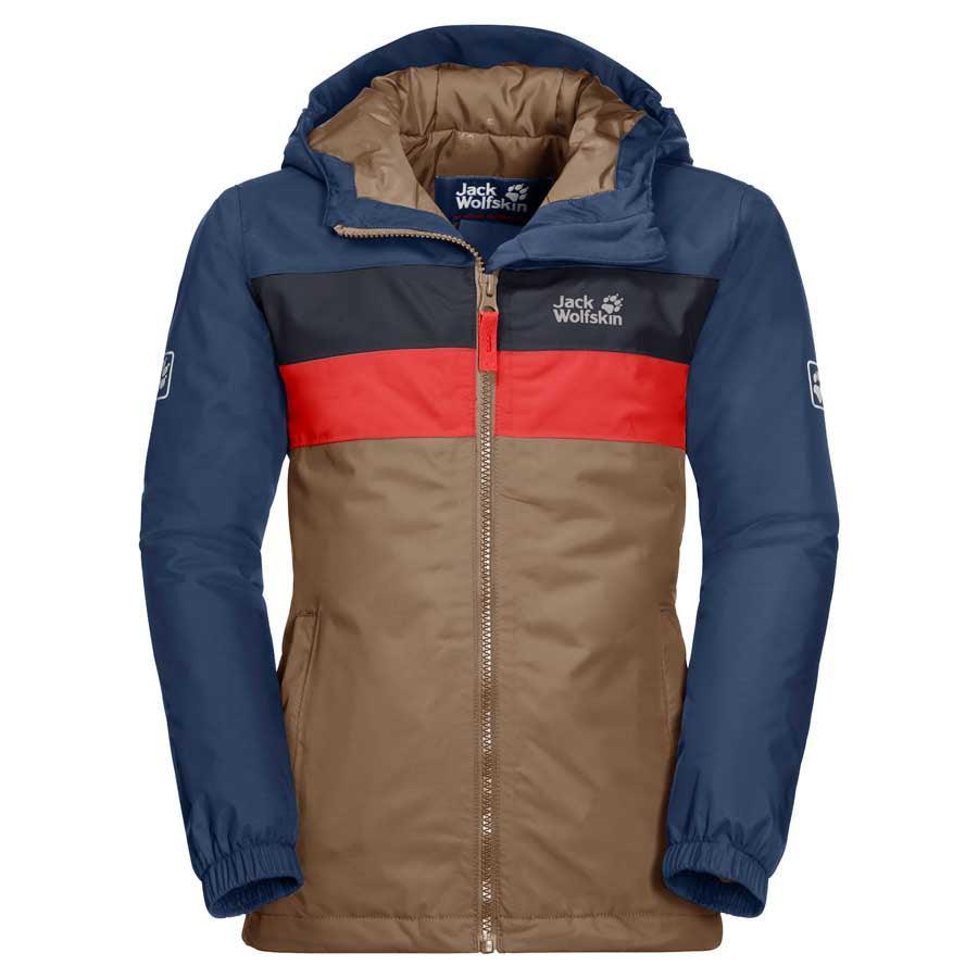 Jack Wolfskin Four Lakes Jacket Kids, walnut brown