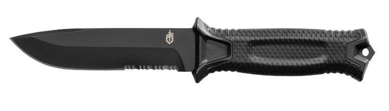 Gerber Strongarm Fixed, Serrated, Black, GB