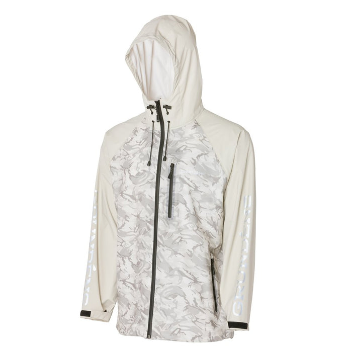 Grundens Tourney vetoketjullinen sadetakki camo