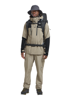 Jack Wolfskin Miesten Jasper 2L vedenpitävä takki, stone