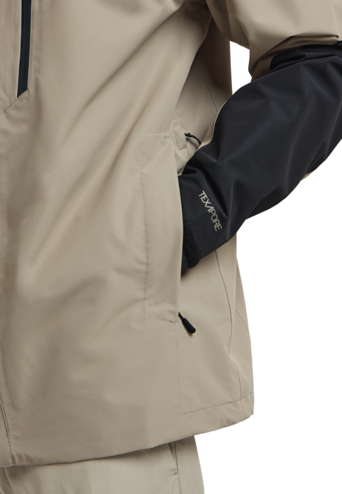 Jack Wolfskin Miesten Jasper 2L vedenpitävä takki, stone