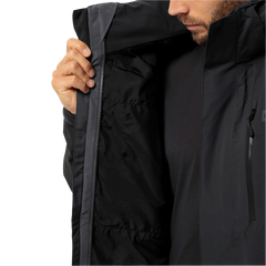 Jack Wolfskin Miesten Jasper 2L vedenpitävä takki, black