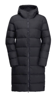 Jack Wolfskin Naisten Frozen Palace Coat untuvatakki, phantom