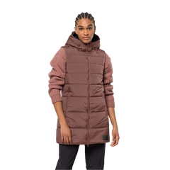 Jack Wolfskin Eisbach Vest W, wild ginger