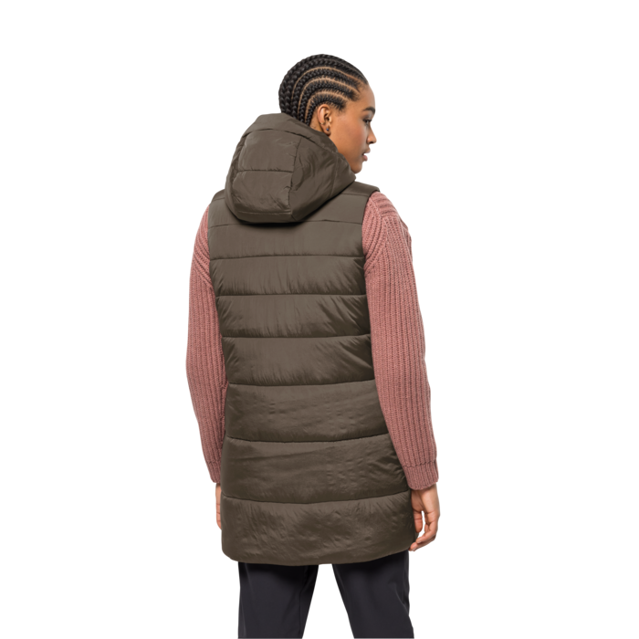 Jack Wolfskin Eisbach Vest W, cold coffee