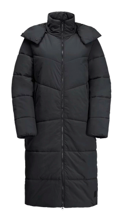 Jack Wolfskin Naisten Karolinger pitkä talvitakki