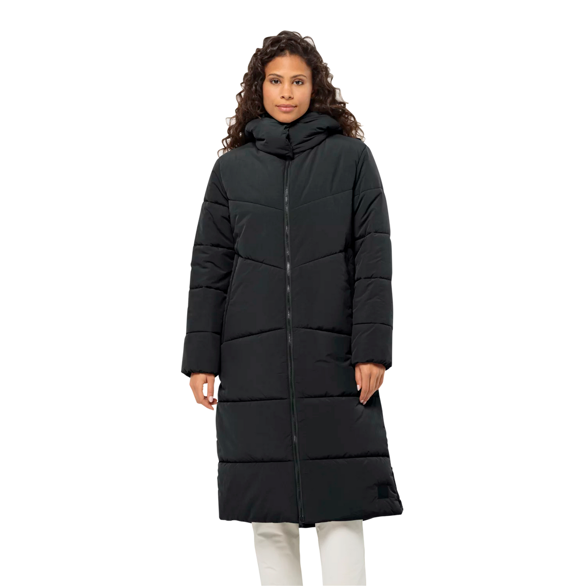 Jack Wolfskin Naisten Karolinger pitkä talvitakki
