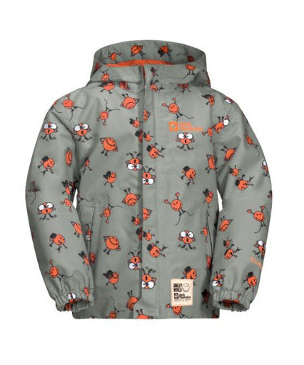 Jack Wolfskin Smileyworld 2L Aop JKT K, ICON mint leaf
