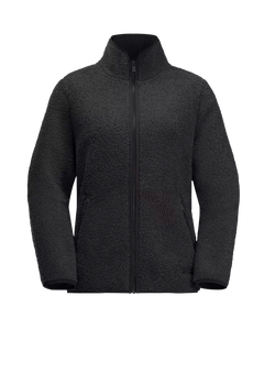 Jack Wolfskin Naisten High Curl fleecetakki (edellinen malli), black
