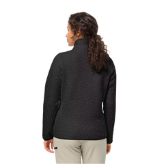Jack Wolfskin Naisten High Curl fleecetakki (edellinen malli), black