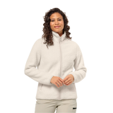 Jack Wolfskin Naisten High Curl fleecetakki (edellinen malli), panna cotta
