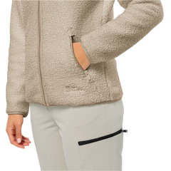 Jack Wolfskin Naisten High Curl fleecetakki (edellinen malli)