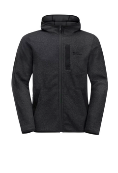 Jack Wolfskin Miesten Tannenspur hupullinen fleecetakki