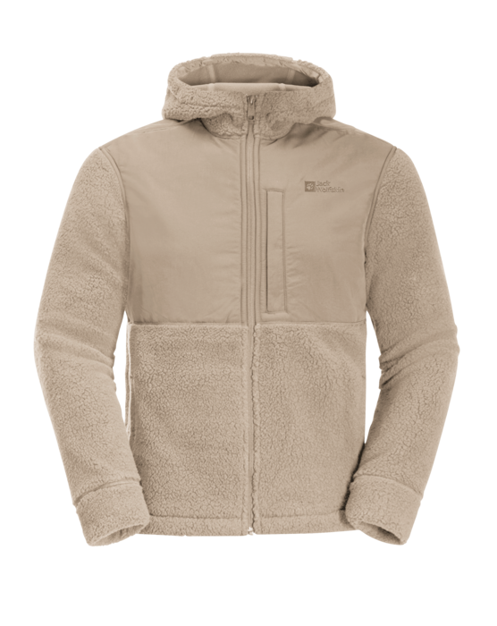 Jack Wolfskin Miesten Felslicht hupullinen fleecetakki