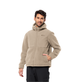 Jack Wolfskin Miesten Felslicht hupullinen fleecetakki