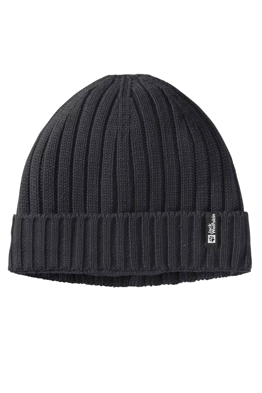 Jack Wolfskin Rib Knit Ribbineulottu pipo, black