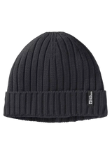 Jack Wolfskin Rib Knit Ribbineulottu pipo, black