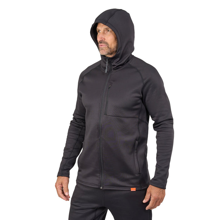 Grundies Thermal hoodie with zipper