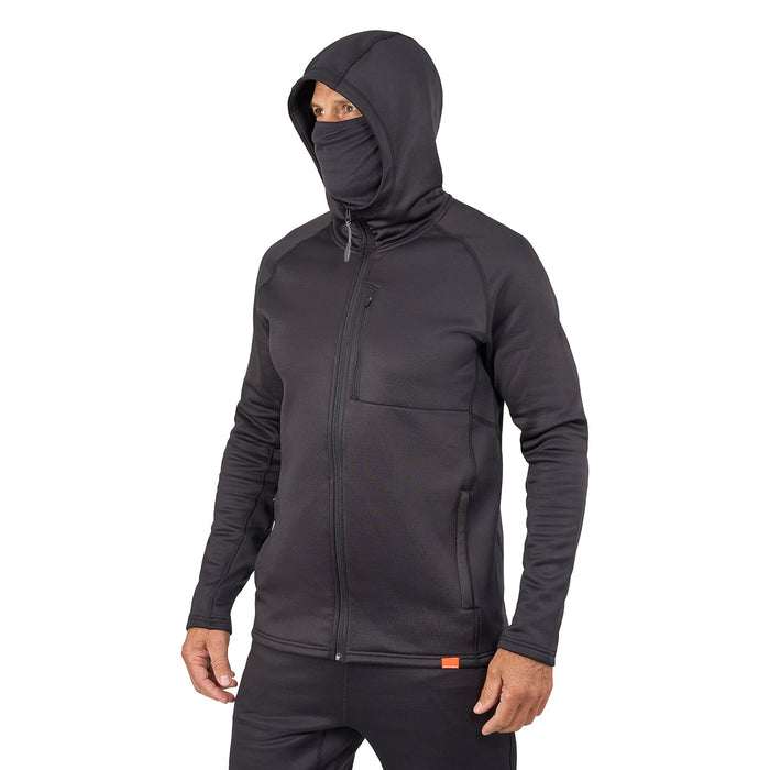 Grundies Thermal hoodie with zipper
