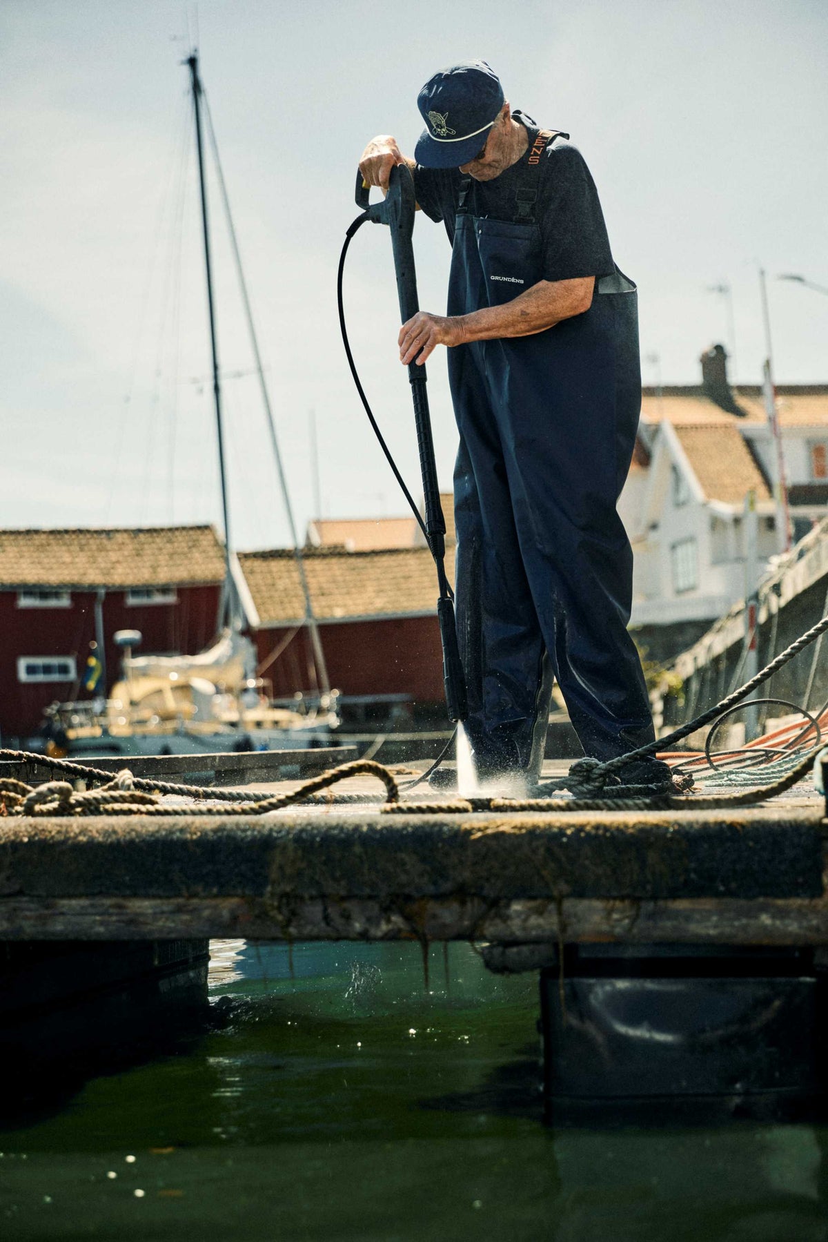 Skandia Oil Resistant Bib Trousers 116