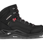 black/ruby red