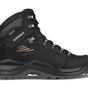 black/tan
