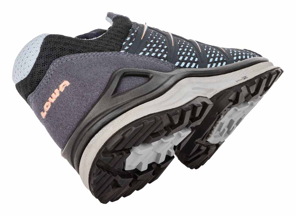 LOWA Maddox GTX Lo Ws, Steel Blue/Salmon