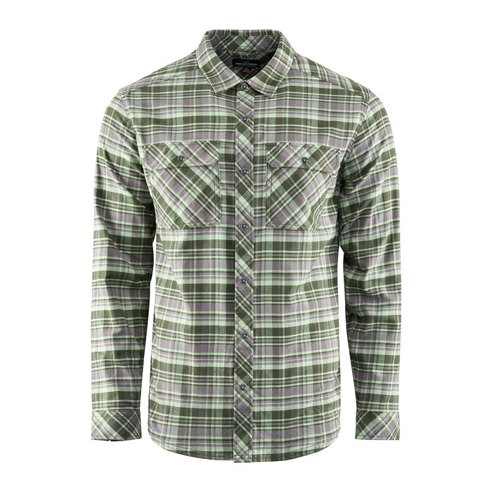Grundens Dungeness Seawool Flannel Shirt