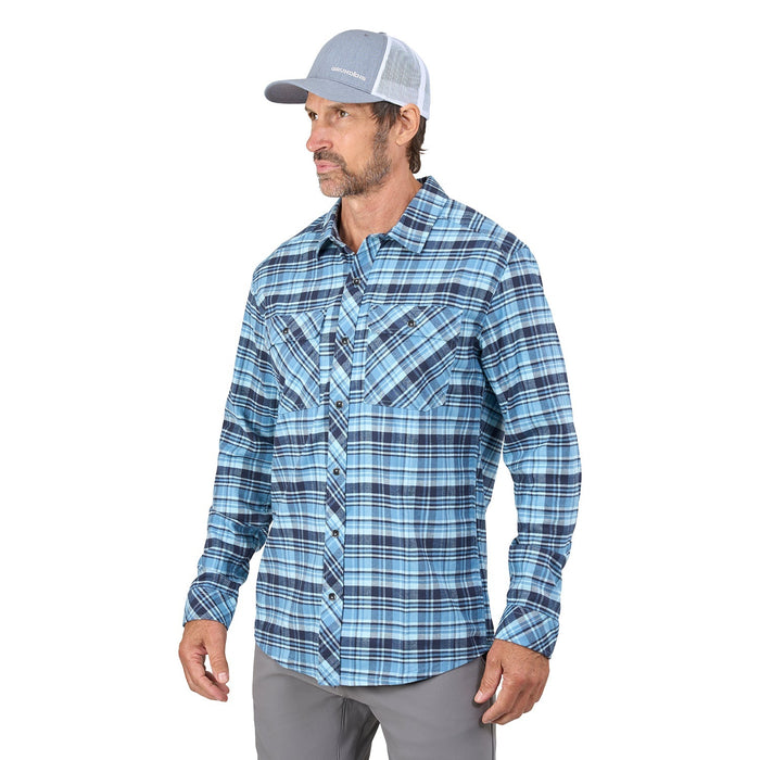 Grundens Dungeness Seawool Flannel Shirt