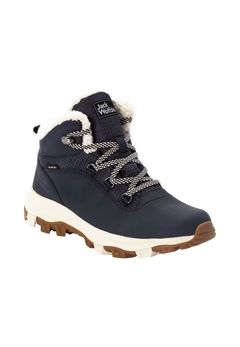 Jack Wolfskin Naisten Everquest Texapore Mid talvikenkä, dark blue / off-white