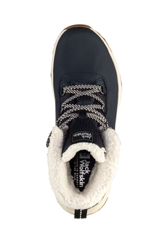 Jack Wolfskin Naisten Everquest Texapore Mid talvikenkä, dark blue / off-white