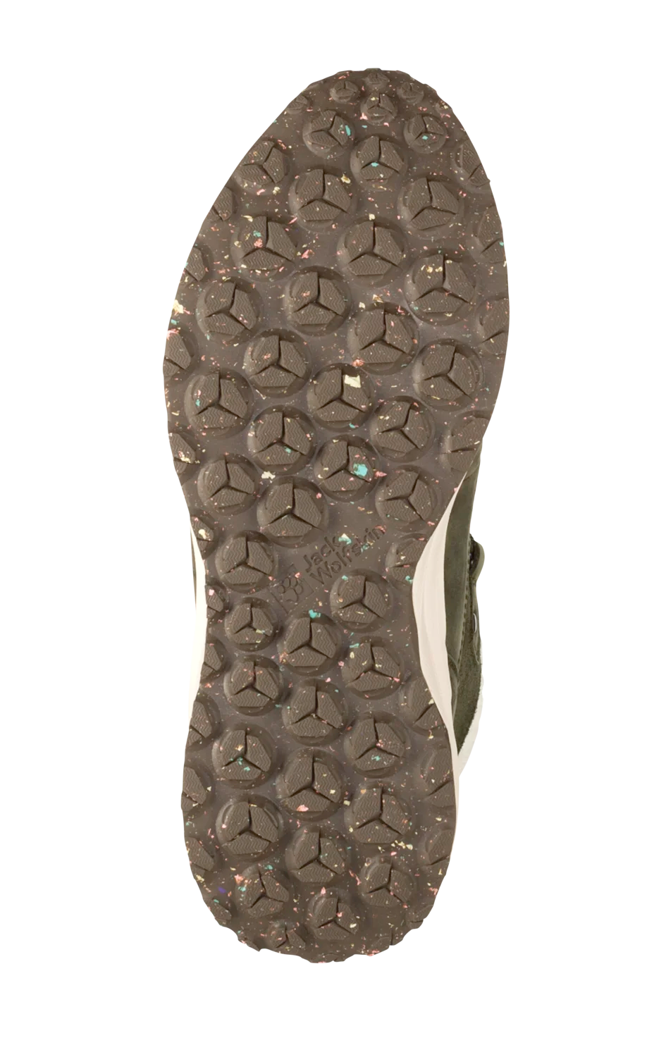 Jack Wolfskin Naisten Dromoventure Texapore korkeavartinen talvikenkä, island moss