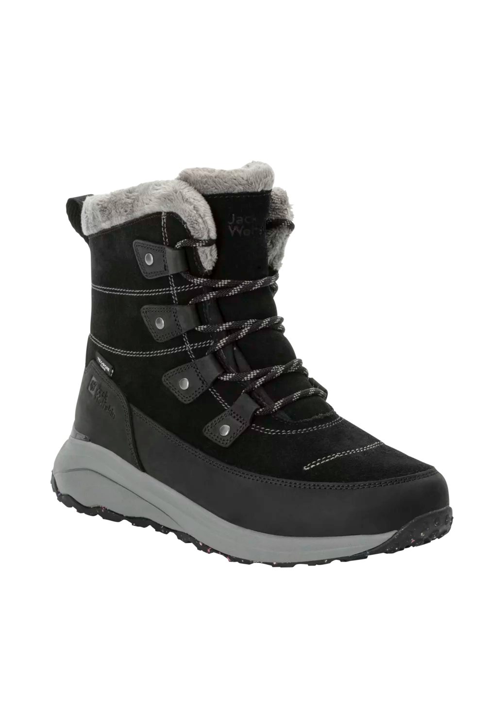 Jack Wolfskin Naisten Dromoventure Texapore korkeavartinen talvikenkä, phantom