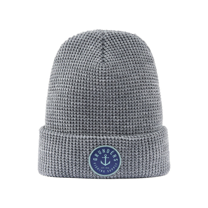 Anchor Waffle Beanie